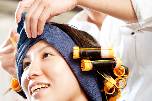 美容室エッジのパーマ